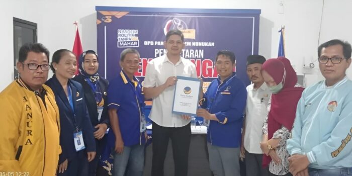 Hari Spesial Bagi Andi Akbar Daftar Bacabup Nunukan ke Partai NasDem dan Hanura