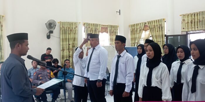 KPU Nunukan Lantik 720 Anggota PPS, Rusli Tegaskan Integritas dan Junjung Tinggi Profesionalisme