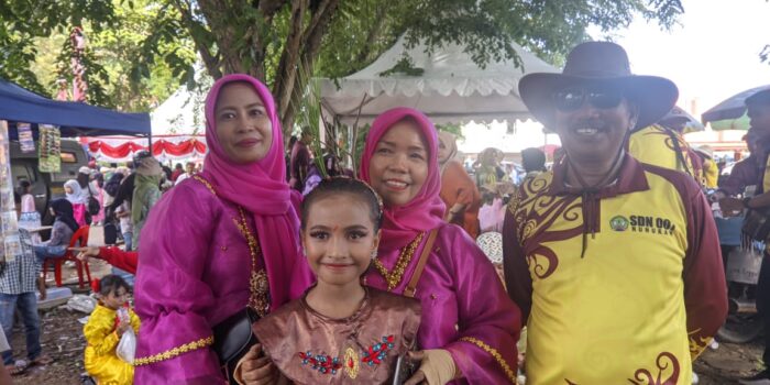 Peserta Pawai Budaya dari SDN 007 Nunukan Ini Wakili Kaltara di Ajang FLS2N