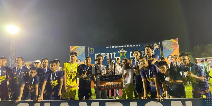 Tutup Turnamen Sepak Bola, Ini Pesan Bupati Nunukan Asmin Laura