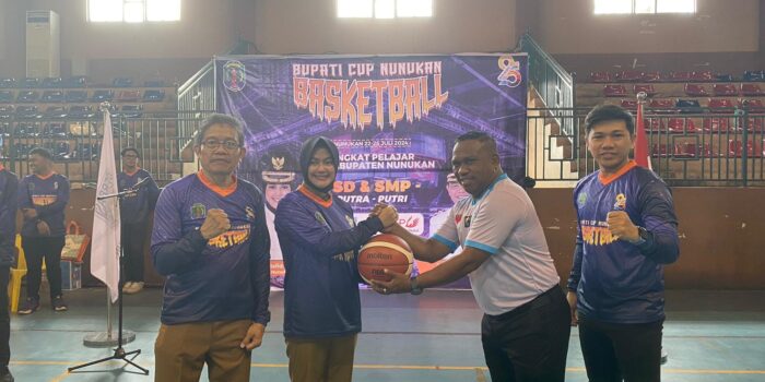 Bupati Nunukan Buka Secara Resmi Turnamen Bola Basket Bupati Cup 2024