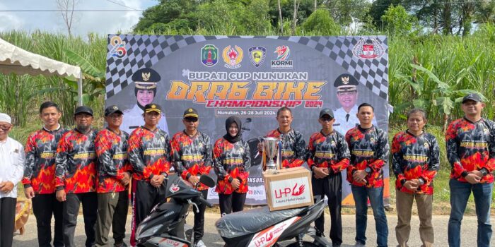 Bupati Nunukan Teringat Masa Pacaran Saat Buka Event Drag Bike Championship 2024
