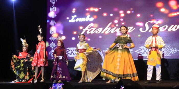 Batik Lulantatibu Nunukan, Jadi Ajang Perlombaan Fasion Show Paras Fest 2024