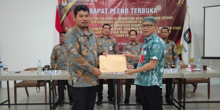 KPU Nunukan Tetapkan DPT Pilkada 2024 153.204 Pemilih