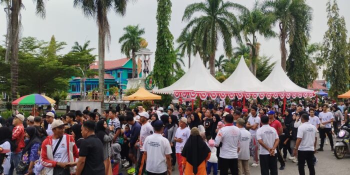 Menuju Pilkada Serentak 2024, KPU Nunukan Gelar Jalan Sehat