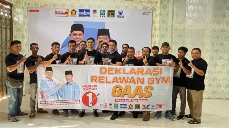 Ini Alasan Relawan GYM Nunukan Nyatakan Dukungan ke Andi Akbar-Serfianus di Pilkada 2024