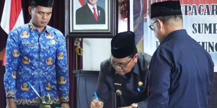 Tingkatkan Kualitas Pendidikan, Wakil Bupati Nunukan Lantik 37 Pejabat Fungsional Guru