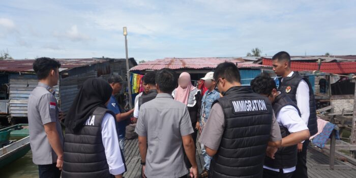 Operasi Wirawaspada 2025, Imigrasi Nunukan Amankan WNA Malaysia Ilegal di Perairan Perbatasan