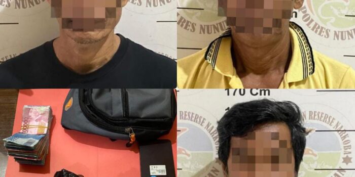 Satresnarkoba Polres Nunukan Bongkar Jaringan Sabu Lintas Kecamatan, 83 Bungkus Diamankan