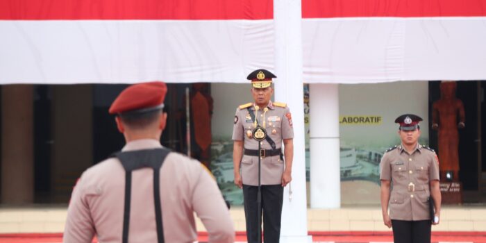 Polda Kaltara Menggelar Upacara Dalam Rangka Peringatan Hari Juang Polri