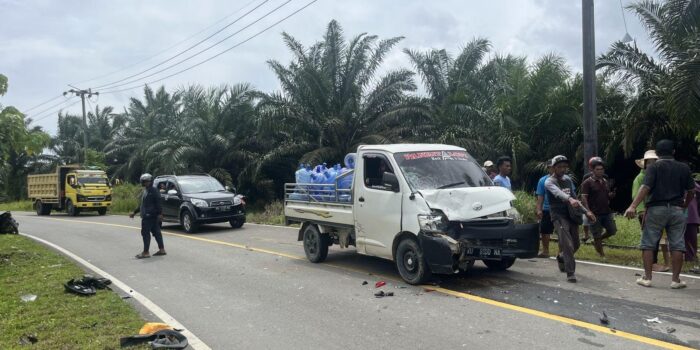 Kecelakaan Maut di Sebatik, Dua Nyawa Melayang Usai Motor Adu Banteng dengan Mobil Pick Up