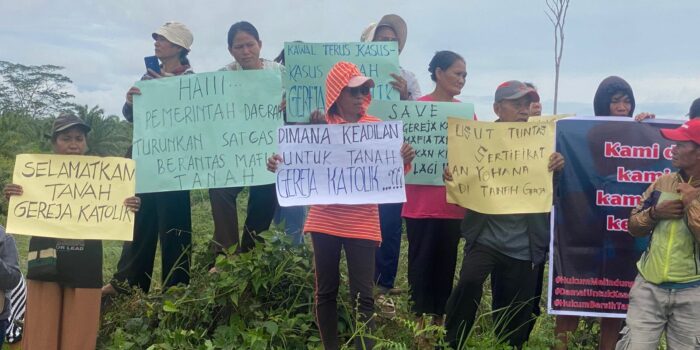 Umat Katolik Sebuku-Nunukan Tuntut Keadilan, Tolak Sertifikat di Tanah Gereja