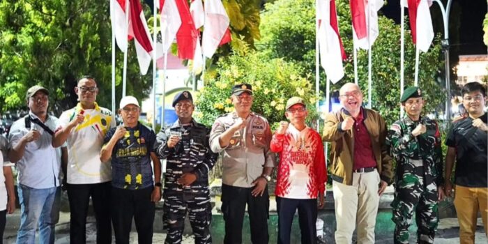 Minat Pasang Bendera Merah Putih Dinilai Masih Rendah, Pemkab Nunukan Pasang 370 Bendera di Median Jalan