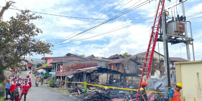 Aroma Kayu Gosong Masih Tercium, Begini Kondisi Lokasi Kebakaran di Nunukan Barat