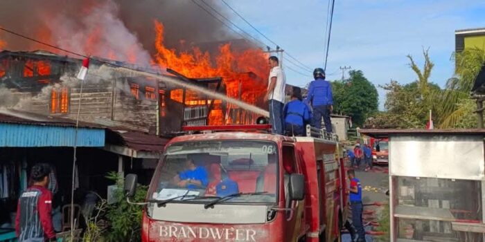 Kebakaran di Nunukan Hanguskan 3 Unit Rumah, BPBD Taksir Kerugian Capai Rp819 Juta