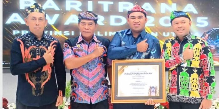 Desa Tanjung Aru Raih Paritrana Award, Program 1 Desa 100 Pekerja Rentan Jadi Andalan