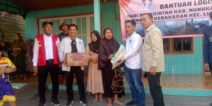 DPRD Nunukan Patungan Bantu Korban Kebakaran Mansalong, Desak Pemkab Segera Bangun Rumah Warga