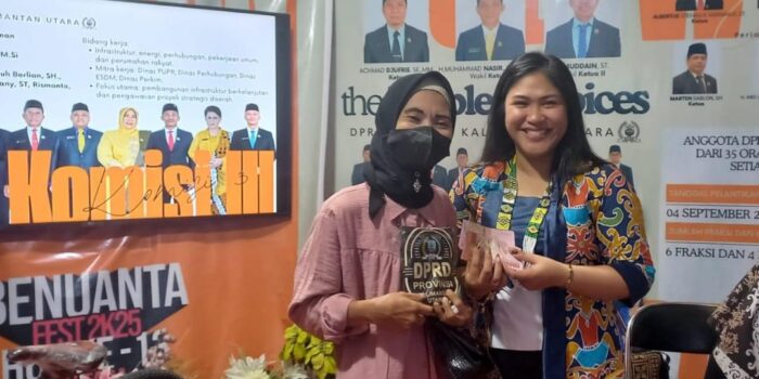 Dekatkan Diri ke Rakyat, DPRD Kaltara Buka Stan di Benuanta Fest 2K25