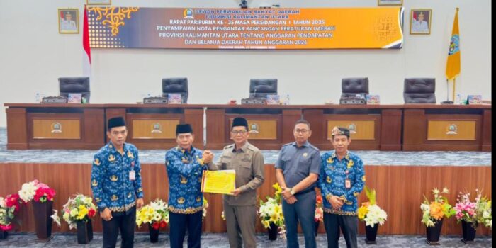 Anggaran Turun Drastis, Pemprov Kaltara Sampaikan Nota Pengantar APBD 2026