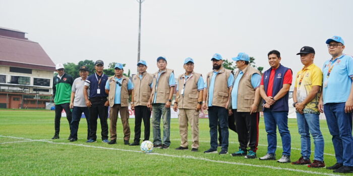 Gubernur Kaltara Hadiri Pembukaan Liga Nusantara Sepak Bola Mini 2025 di Surabaya