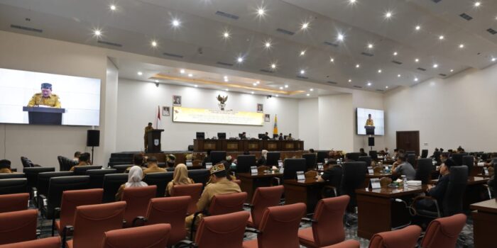 Rapat Paripurna APBD 2026 Kaltara Diwarnai Teguran Keras Ketua DPRD Soal Absensi OPD