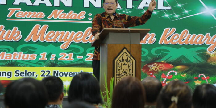 Wakil Gubernur Kaltara Hadiri Perayaan Natal TP PKK dan Ajak Perkuat Ketahanan Keluarga