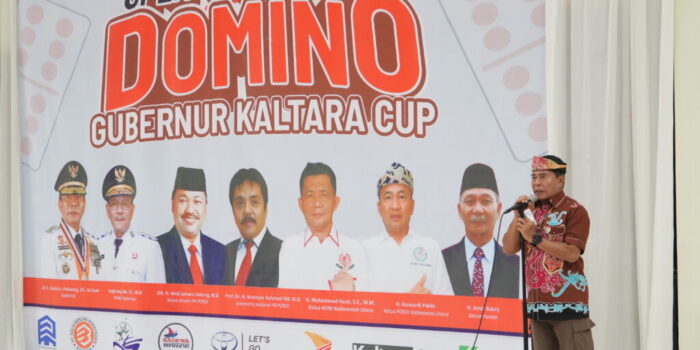 Gubernur Kaltara Buka Open Tournament Domino Kaltara Cup 2025 Peserta Membludak dari Dalam dan Luar Daerah
