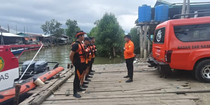 Nelayan  Hilang di Perairan Bambangan Sebatik Tim SAR Gabungan Lakukan Pencarian Intensif
