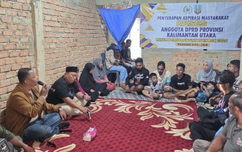 DPRD Kaltara Rismanto Serap Aspirasi Petani di Binusan Dalam, Dari Pupuk Hingga Jembatan Rawan Amblas