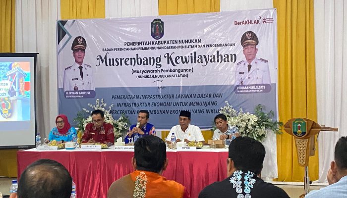 Irwan Sabri Buka Musrenbang Nunukan dan Nunukan Selatan, Tekankan Skala Prioritas
