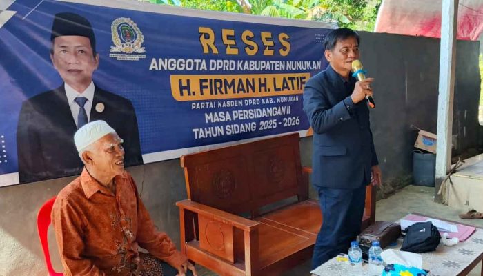 Reses di Sebatik Barat, Firman Latif Dorong Perbaikan Infrastruktur