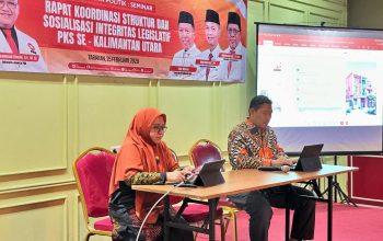 Hadiri Rakor PKS Kaltara, Wakil Ketua DPRD Nunukan Arpiah Tekankan Integritas dan Isu Strategis Nasional