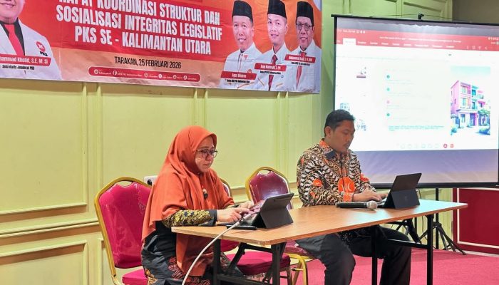Hadiri Rakor PKS Kaltara, Wakil Ketua DPRD Nunukan Arpiah Tekankan Integritas dan Isu Strategis Nasional