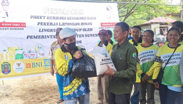 Sekda Nunukan Sebut Kerja Keras Petugas DLH Layak Dapat Apresiasi