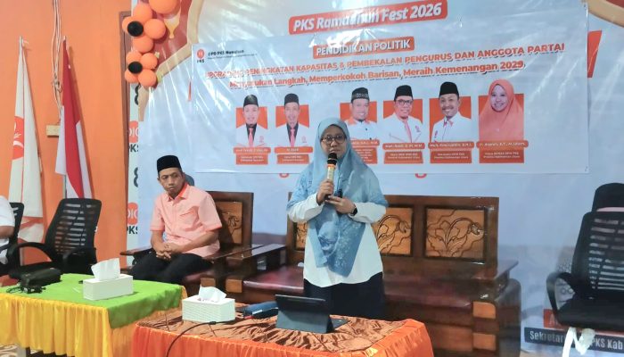 PKS Nunukan Matangkan Mesin Partai Menuju 2029, Arpiah Tekankan Budaya Kerja Profesional Kader