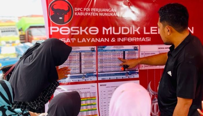 Arus Mudik Lebaran, Anggota DPRD Nunukan Ambil Peran Lewat Posko Pelayanan