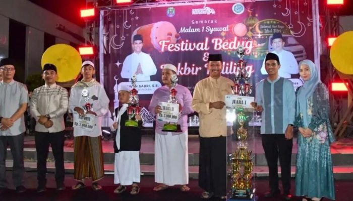 Bupati Irwan Sabri Resmi Tutup Festival Ramadan, Ribuan Warga Padati Alun-alun Nunukan