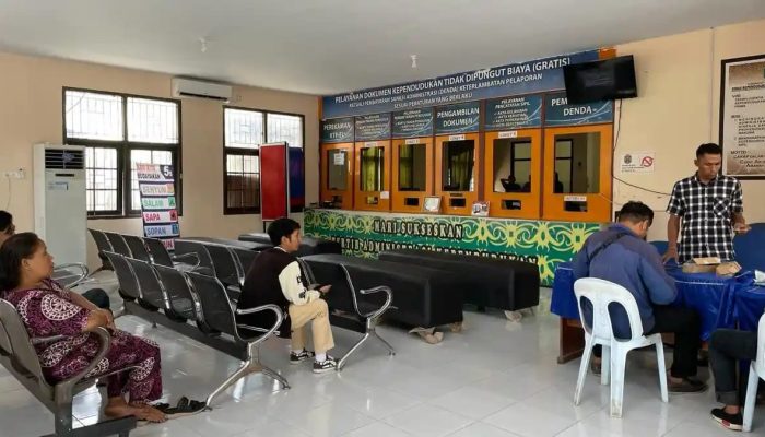 Hari Pertama Kerja, Disdukcapil Nunukan Pastikan Pelayanan Tetap Optimal