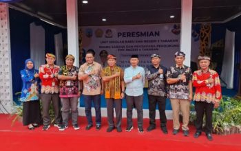 Gubernur Kaltara Resmikan SMAN 5 Tarakan, DPRD Soroti Akses dan Fasilitas Pendukung