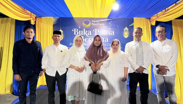 Pererat Silaturahmi Kader dan Masyarakat, DPRD Kaltara Rismanto Hadiri Buka Puasa Bersama DPW NasDem