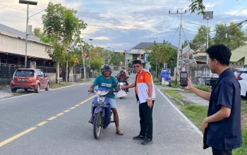 Anggota Komisi II DPRD Kaltara, Muhammad Nasir gelar Baksos Berbagi Takjil