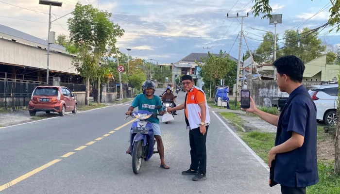 Anggota Komisi II DPRD Kaltara, Muhammad Nasir gelar Baksos Berbagi Takjil