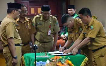 Pj Sekda Nunukan Lantik 3 ASN Secara Hybrid, Tegaskan Integritas