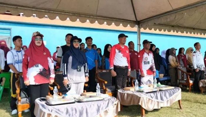 Gema Jepen dari Pelajar SMPN 1 Nunukan, Stadion Sei Bilal Jadi Panggung Budaya