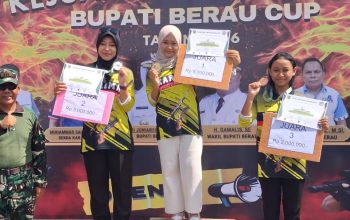 Perbakin Nunukan Cetak Prestasi Gemilang, Tiga Atlet Raih Tiga Medali Sekaligus