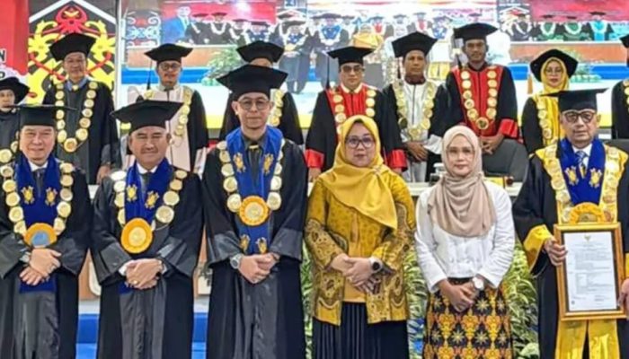 Hadiri Pengukuhan Profesor UBT, Ketua DPRD Kaltara Beri Apresiasi