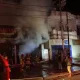 Si Jago Merah Lahap Bangunan di Nunukan, Damkar Berjibaku Jinakkan Api