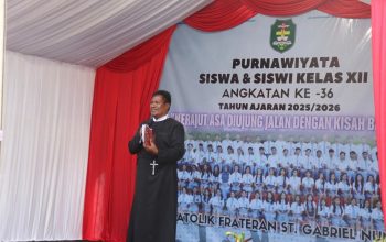 Langkah Baru Dimulai, 98 Siswa SMA Frateran Santo Gabriel Nunukan Resmi Lulus