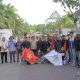 Unjuk Rasa Depan Kantor DPRD, AMANKAN Tuntut Hak Buruh