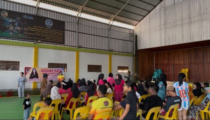 Edukasi Narkoba dan Bazar Murah Warnai Sosper Triwahyuni di Wilayah Kabudaya